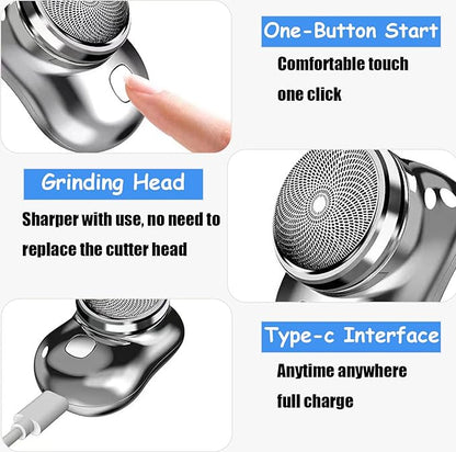 Mini-Shave Portable Electric Shaver.
