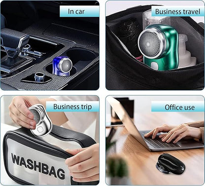 Mini-Shave Portable Electric Shaver.